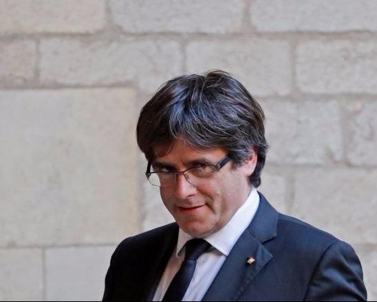 Cuu thu hien Catalonia duoc tha sau khi den nop minh cho canh sat hinh anh