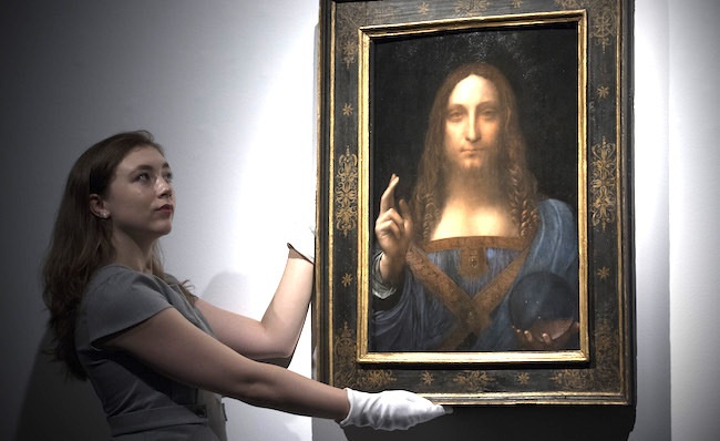 Khoanh khac kiet tac cua Leonardo da Vinci dat muc gia ky luc hinh anh