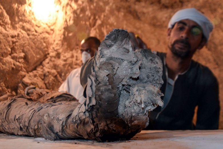 Ai Cap tiet lo xac uop trong ngoi mo 3.500 nam tuoi hinh anh