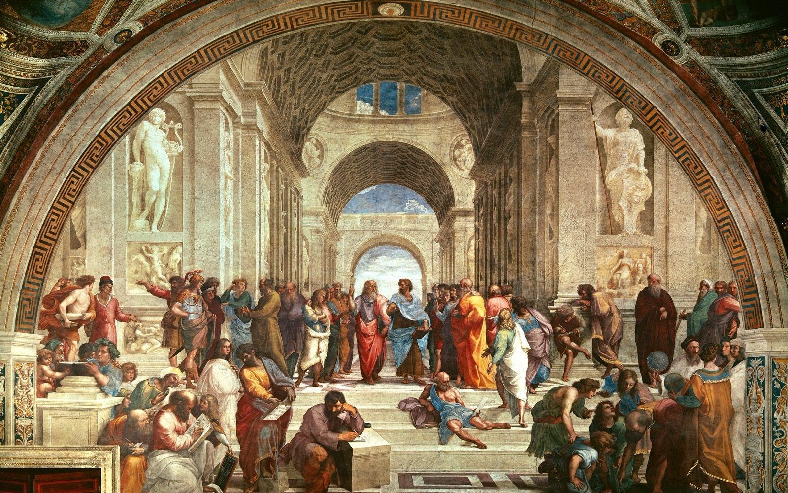 Kiet tac 'Truong hoc Athens' cua danh hoa Raphael o Vatican hinh anh