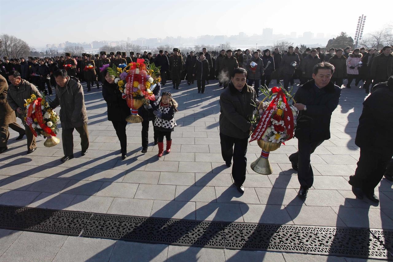 tôn sùng Kim Jong Il ở Triều Tiên ảnh 7 ton sung Kim Jong Il o Trieu Tien anh 7