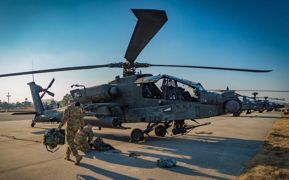 Ben trong can cu quan su My bo tri de doi pho Trieu Tien hinh anh