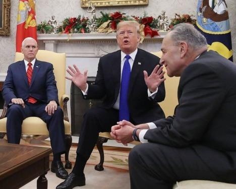 TT Trump bi goi la 'con chon' sau khi noi doa vi buc tuong bien gioi hinh anh