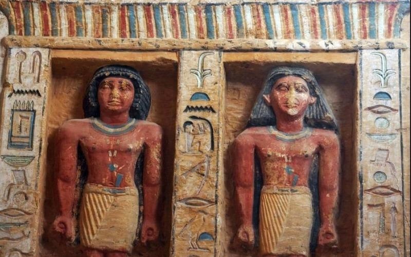 Phat hien ngoi mo 4.400 nam tuoi cua thay te o Ai Cap hinh anh