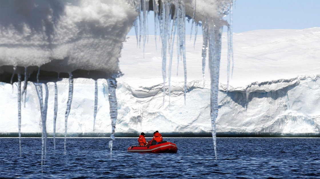 nghien cuu o Nam Cuc anh 1