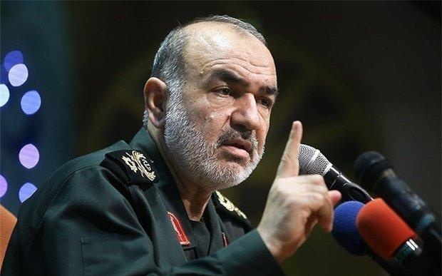 Chi huy ve binh Iran muon xoa so Israel khoi ban do chinh tri hinh anh