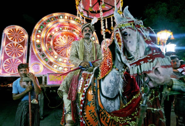 dam cuoi sieu xa xi o An Do anh 11