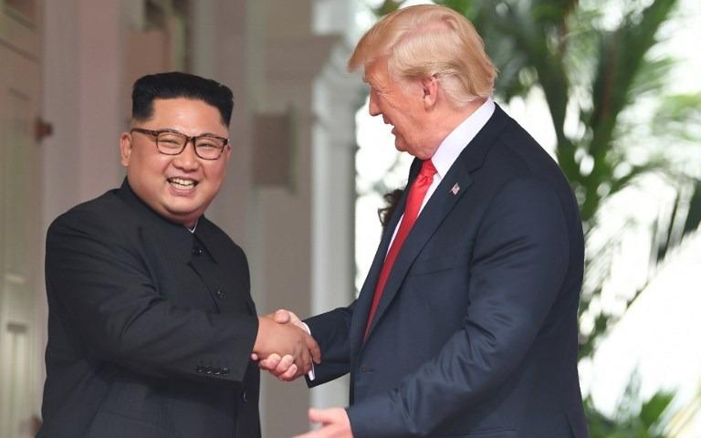 Cac phai doan gap rut hoan thien khau cuoi cho hoi nghi Trump - Kim hinh anh
