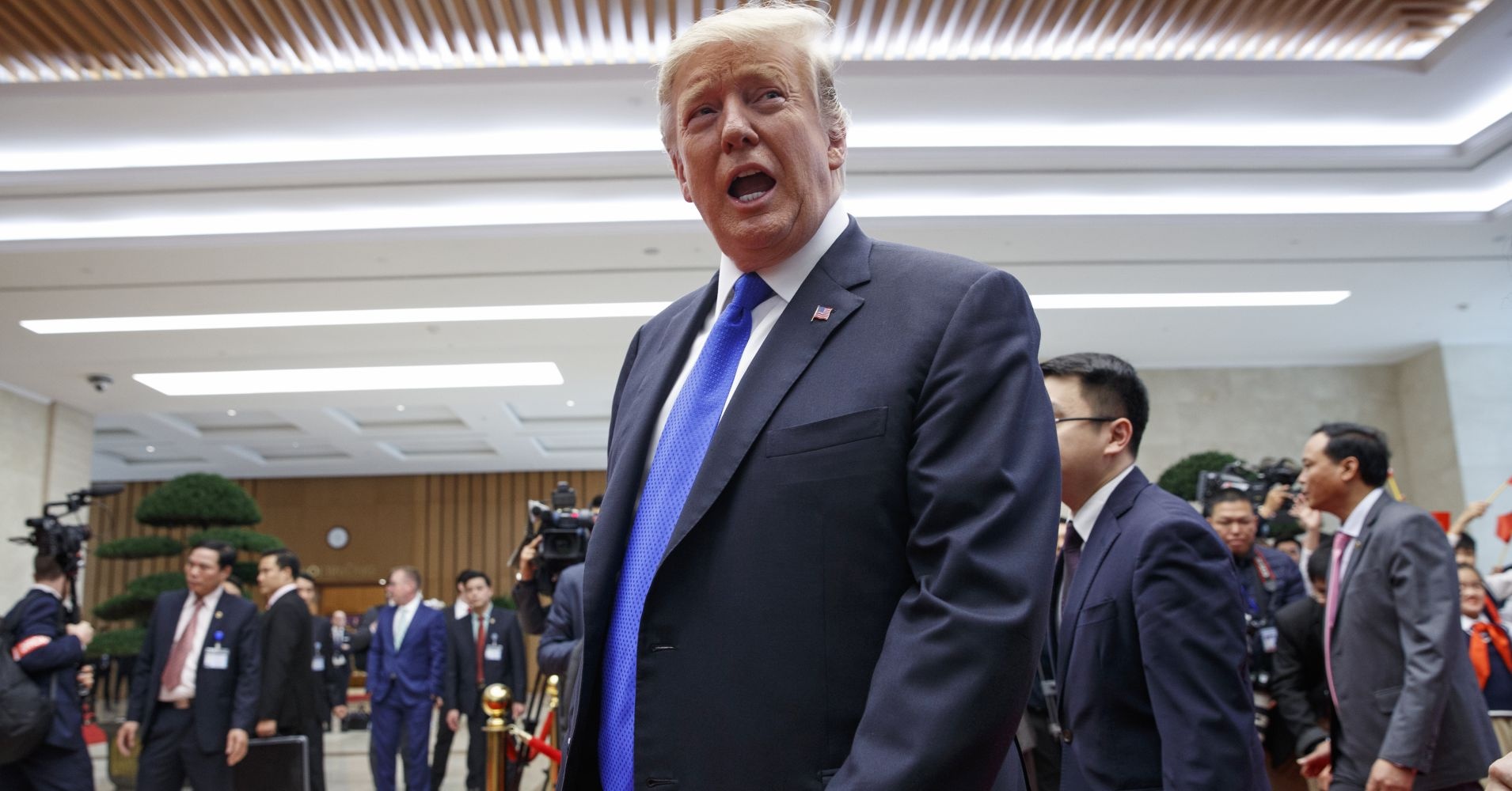 Trump Kim Hanoi anh 1