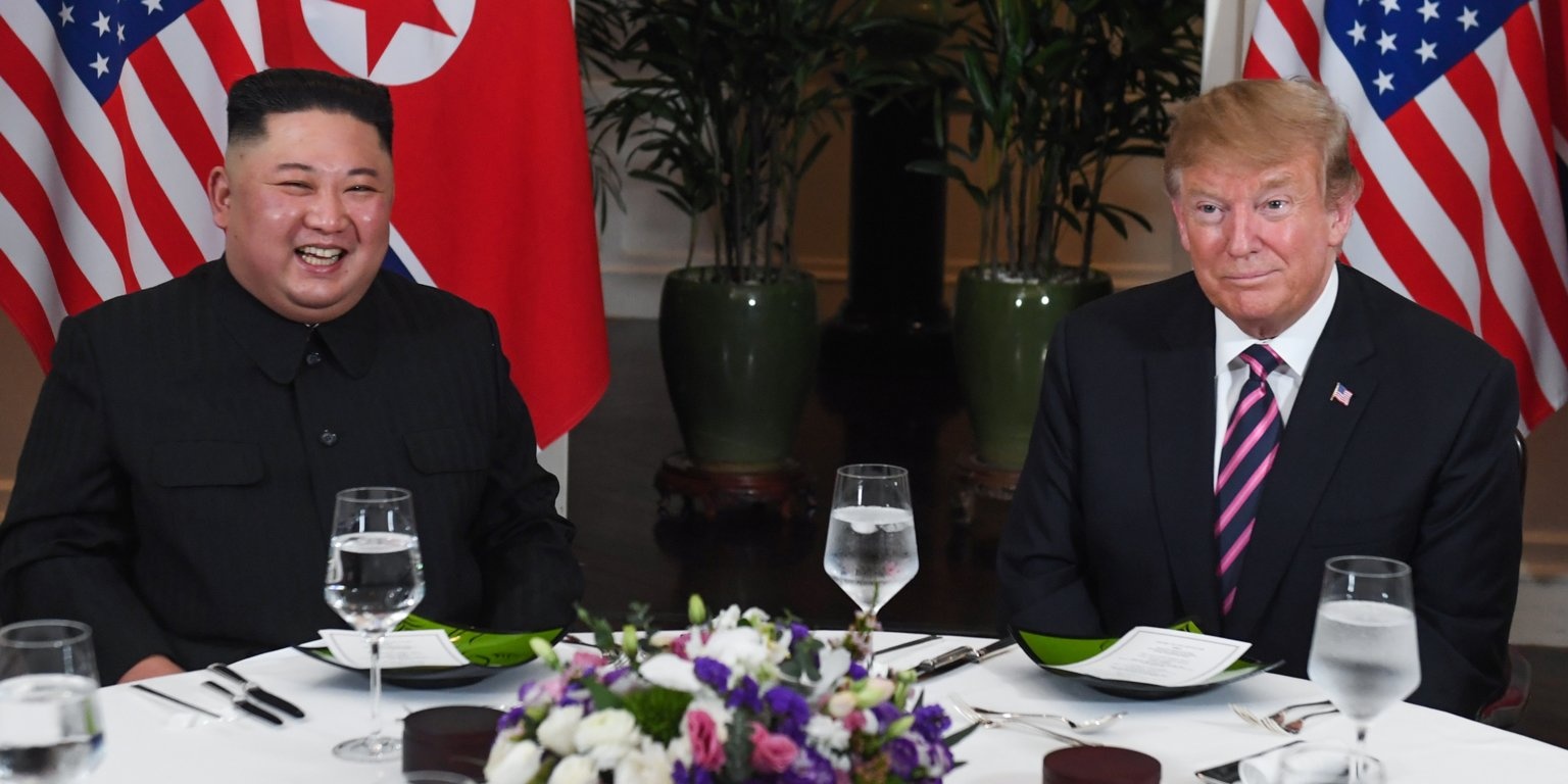 Trump Kim Hanoi anh 1