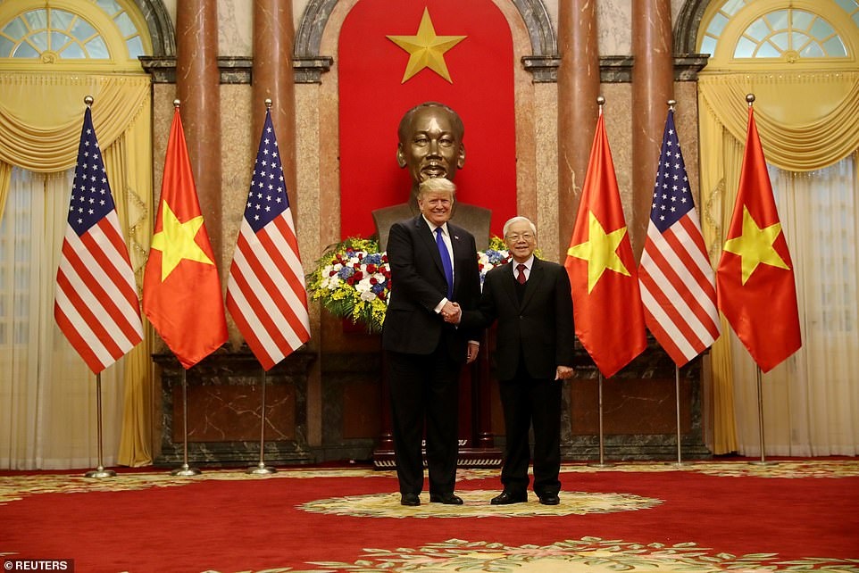 Trump Kim Hanoi anh 10