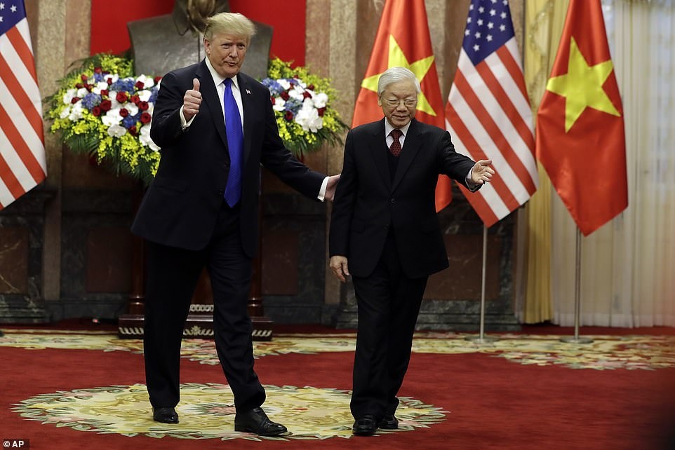 Trump Kim Hanoi anh 5