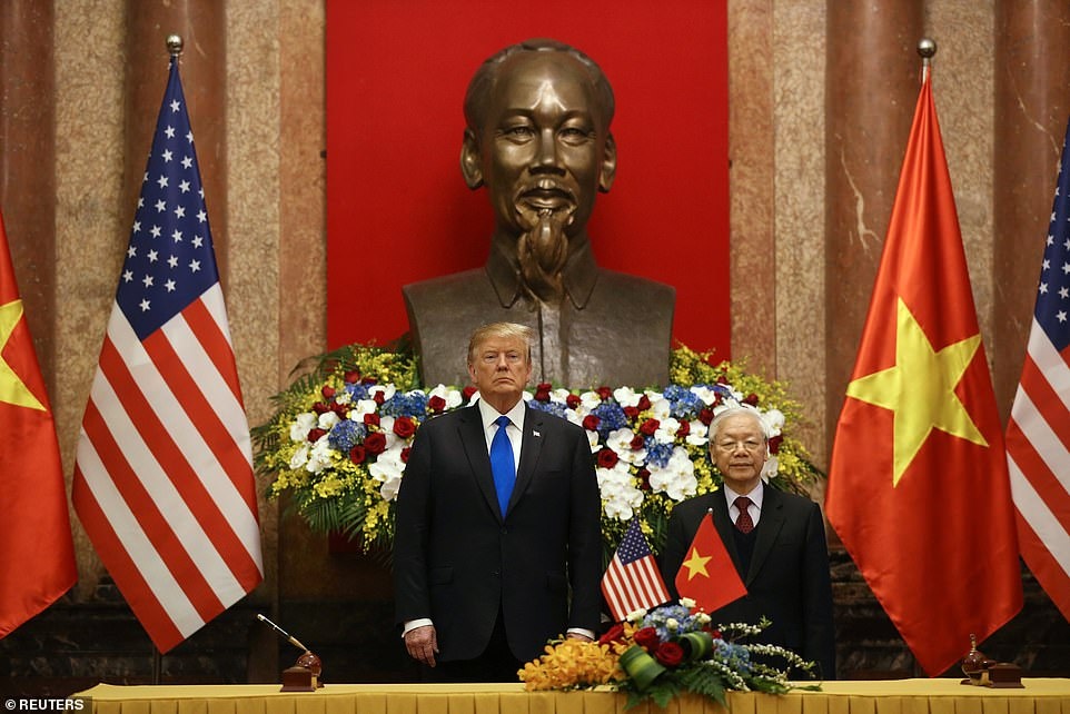 Trump Kim Hanoi anh 6