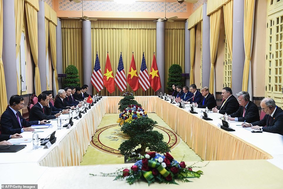 Trump Kim Hanoi anh 9