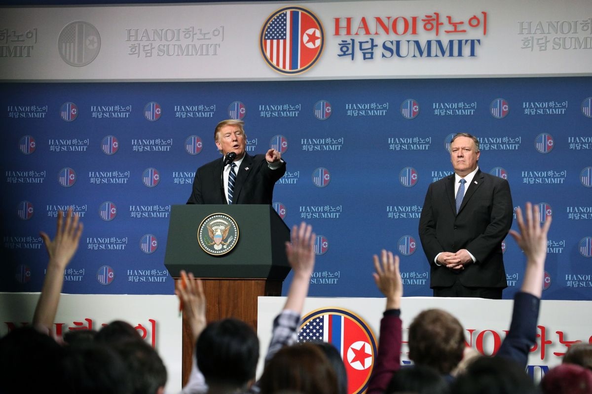 Trump Kim Hanoi anh 2