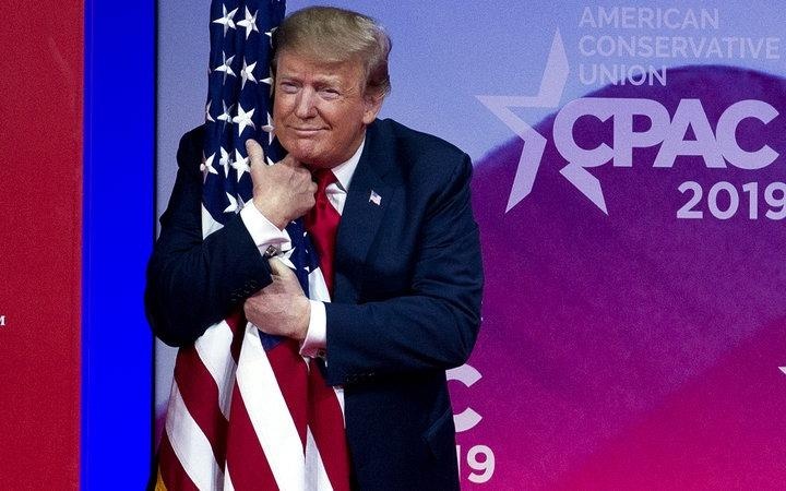 TT Trump trut gian trong bai phat bieu dai ky luc hinh anh