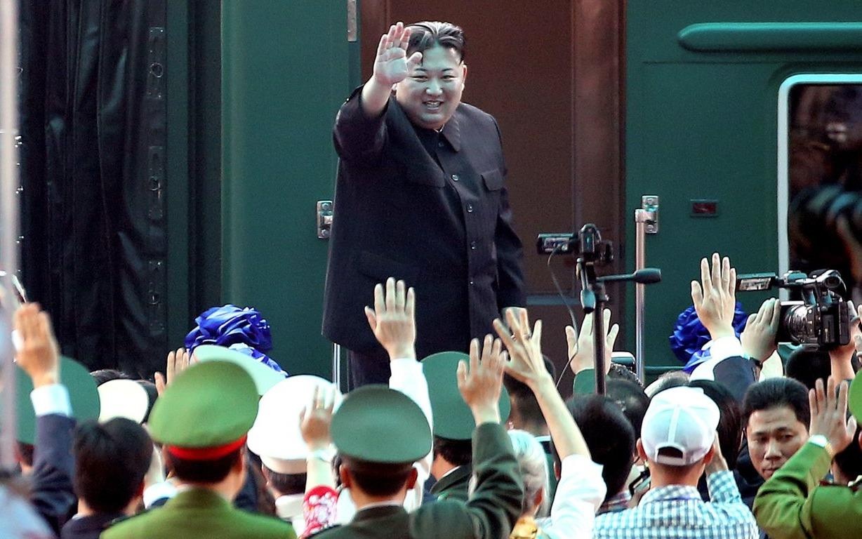 Tau ong Kim Jong Un ve thang Trieu Tien, khong ghe qua Bac Kinh hinh anh