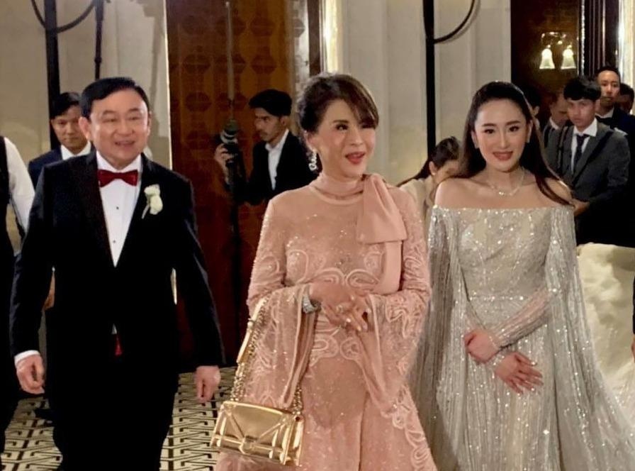 Cong chua Thai Lan xuat hien tai dam cuoi con gai Thaksin o Hong Kong hinh anh