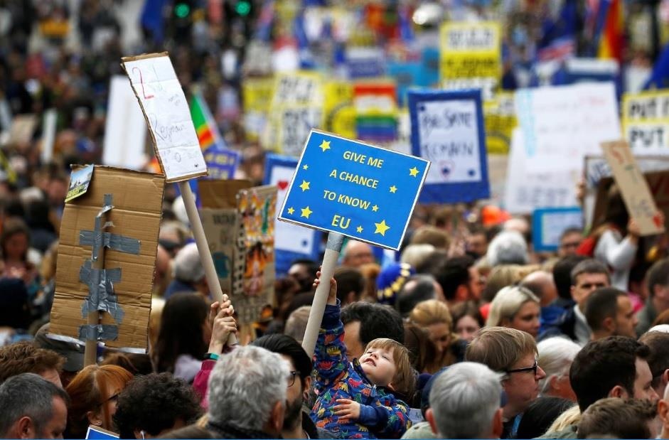 bieu tinh phan doi Brexit anh 9