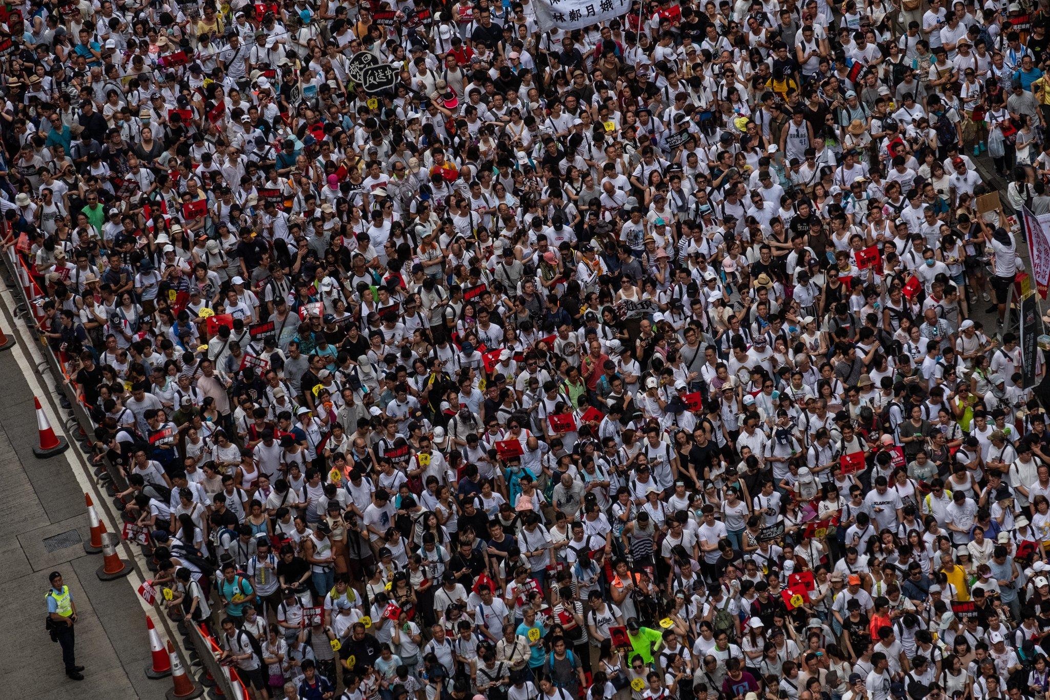 bieu tinh o Hong Kong anh 3