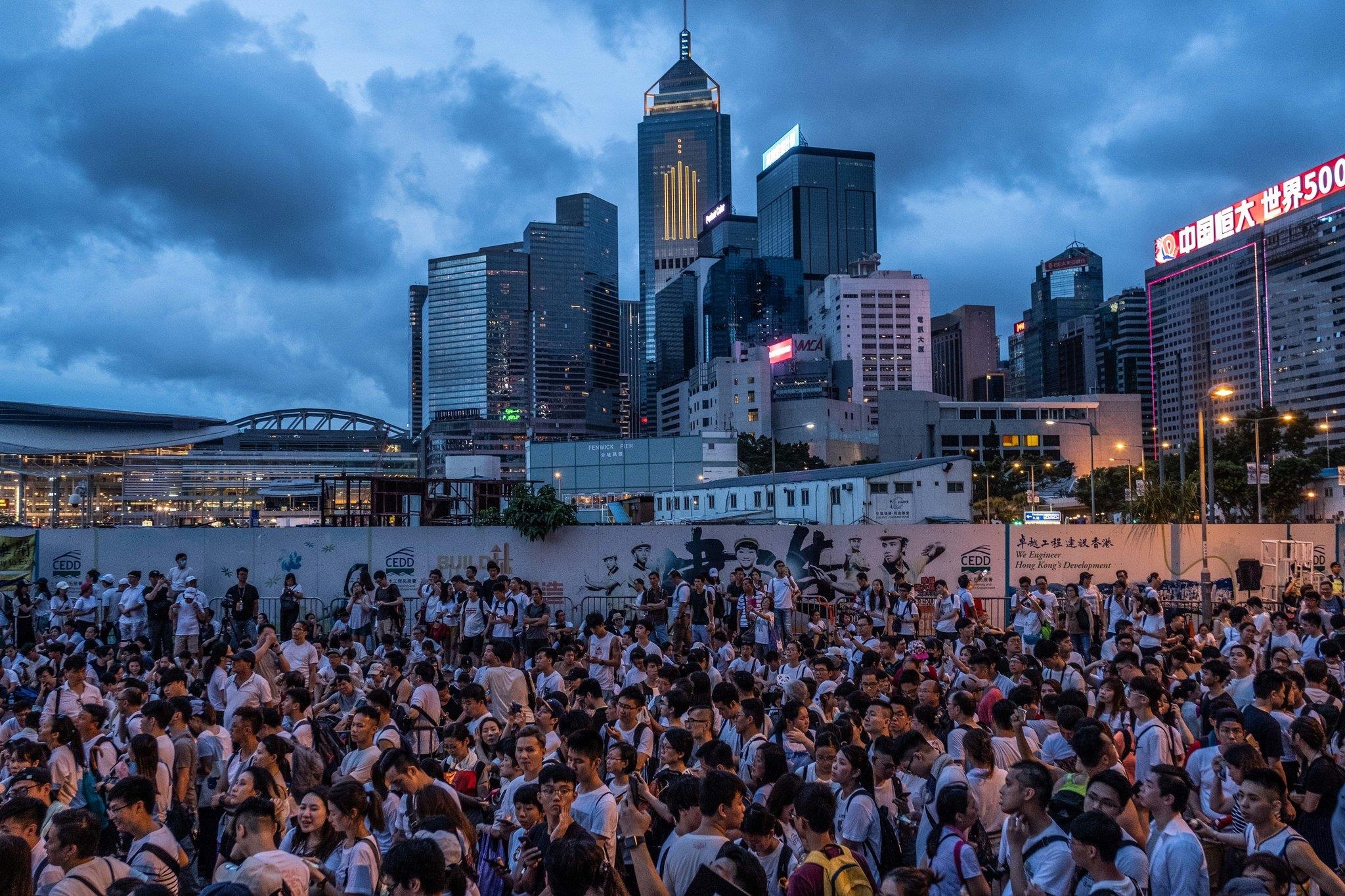 bieu tinh o Hong Kong anh 5