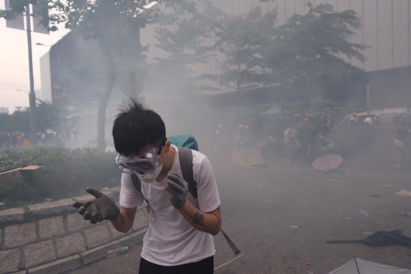 bieu tinh o Hong Kong anh 3