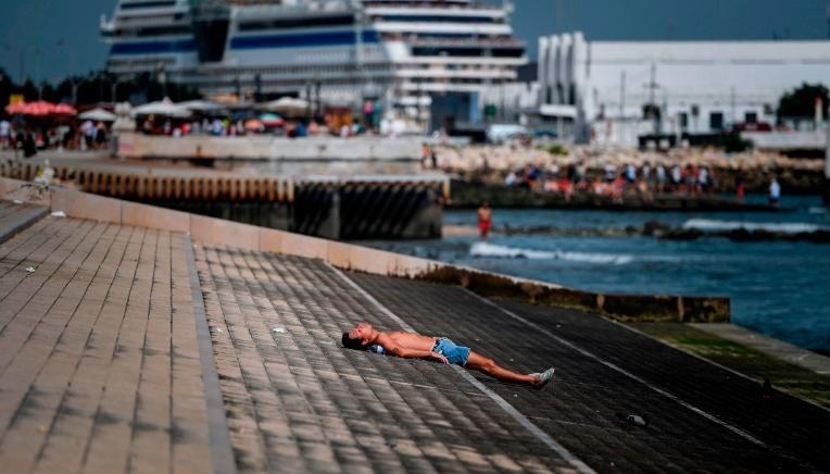 nang nong o chau Au anh 1