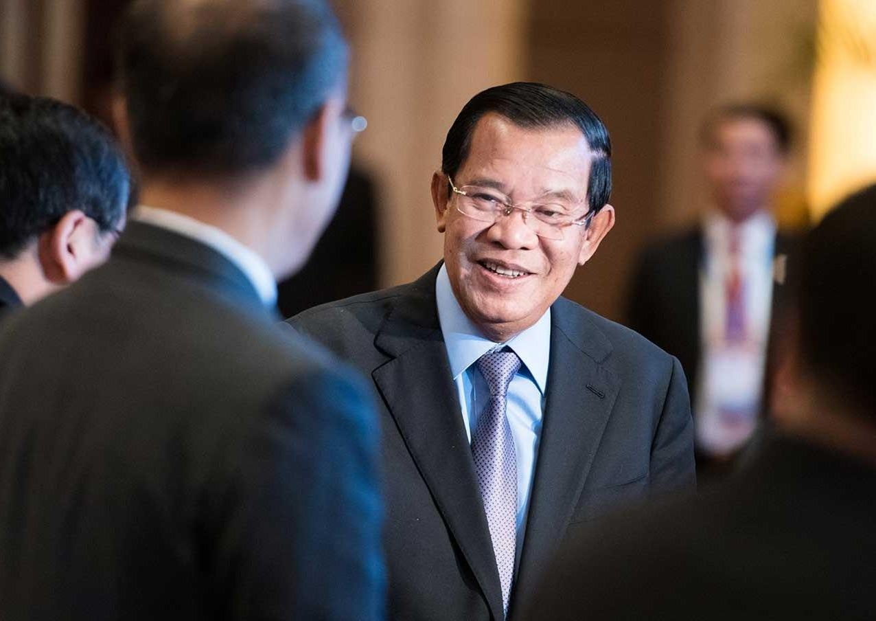 TT Hun Sen phu nhan thoa thuan bi mat cho TQ don tru quan cang hinh anh
