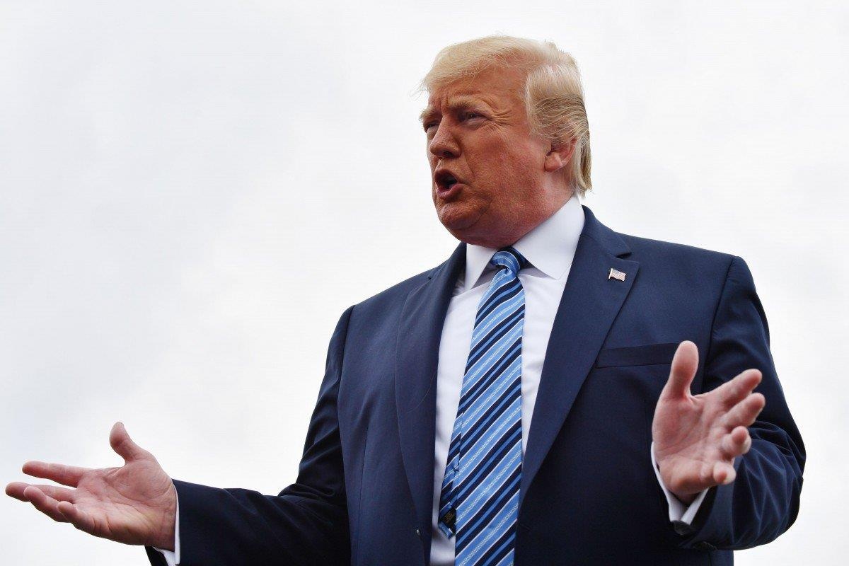 TT Trump noi Trung Quoc dang chuyen quan toi sat Hong Kong hinh anh