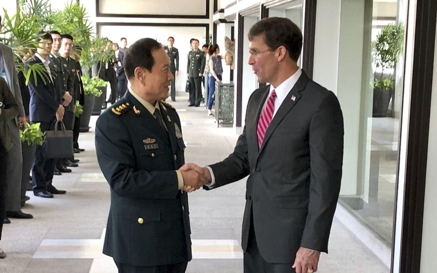 Bo truong Quoc phong My: Trung Quoc dang pha hoai he thong quoc te hinh anh