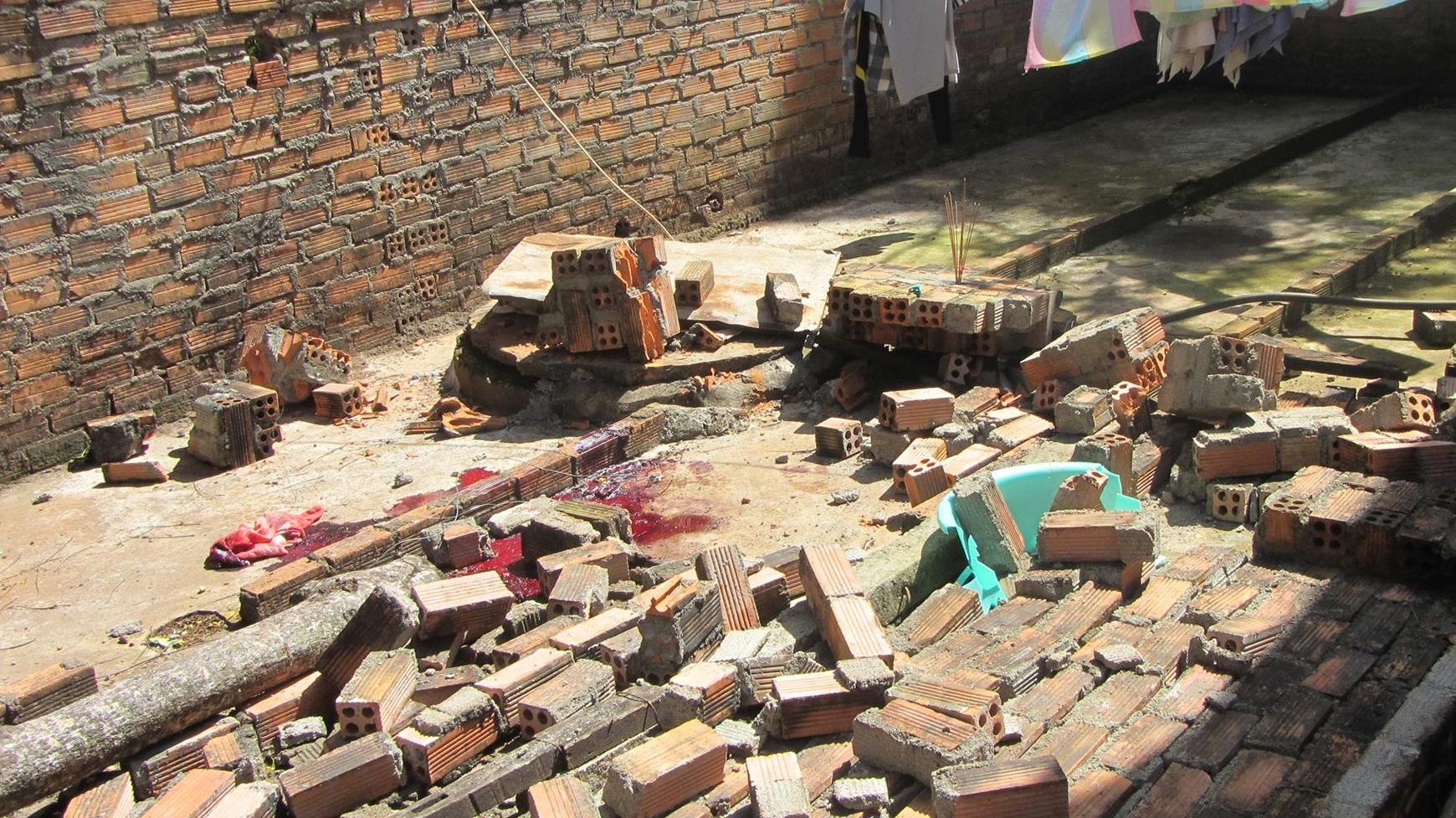 Tuong rao sap de chet mot phu nu hinh anh