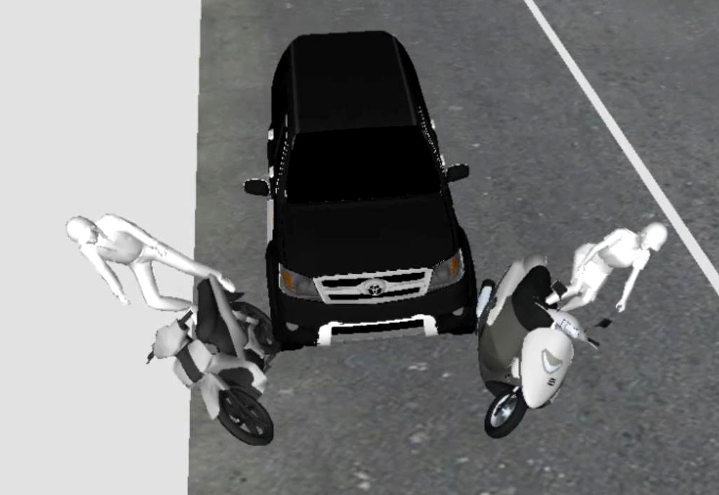 Dinh chi cong tac Vien truong gay tai nan, bo chay 30 km hinh anh