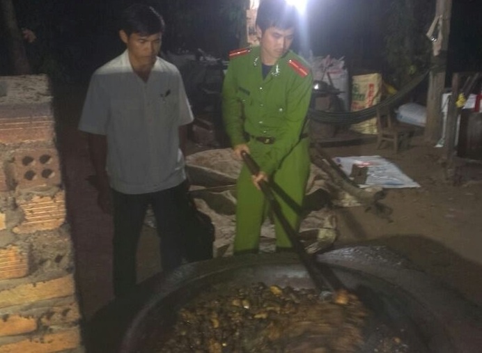 Thu giu 2 tan mo dong vat ban sap thanh dau an hinh anh