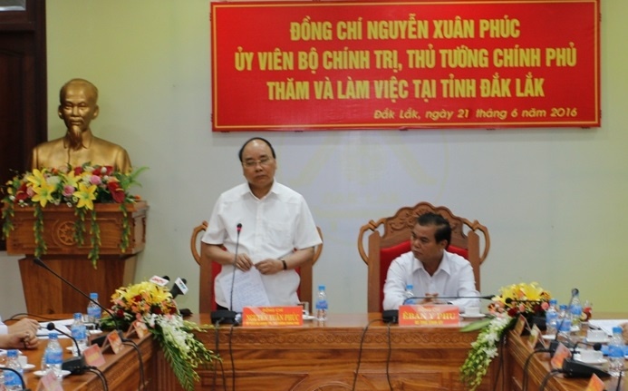 Thu tuong lam viec o Dak Lak anh 1