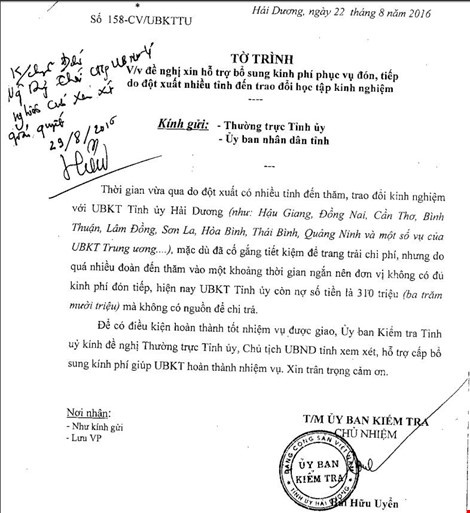 Uy ban kiem tra no tien tiep khach anh 1