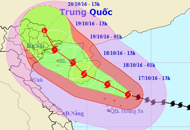 Bao so 7 tang cuong do, huong chech ve phia bac hinh anh