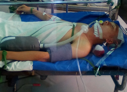 Tai nan kho tin khi nam vong ngay mung 3 Tet hinh anh