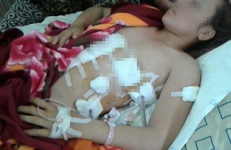 Di danh ghen bi nguoi tinh cua chong dam 7 nhat hinh anh