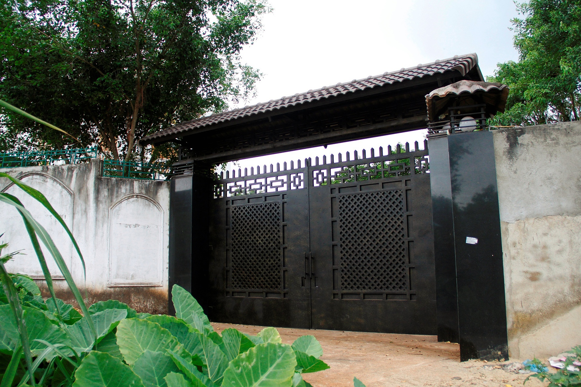 Vo Pho Ban noi chinh xay biet thu trai phep anh 3