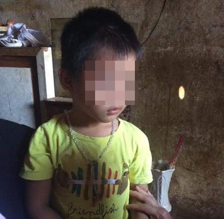 Be trai di lac 3 ngay anh 1