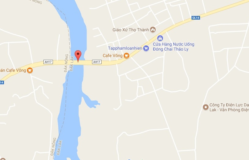 Tai nạn trên cầu Sêrêpốk ảnh 2 Tai nan tren cau Serepok anh 2