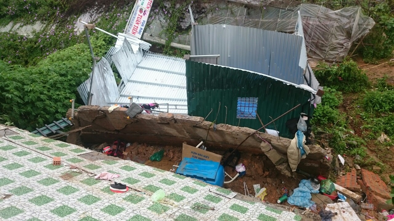 Sạt lở ở Đà Lạt ảnh 1 Sat lo o Da Lat anh 1