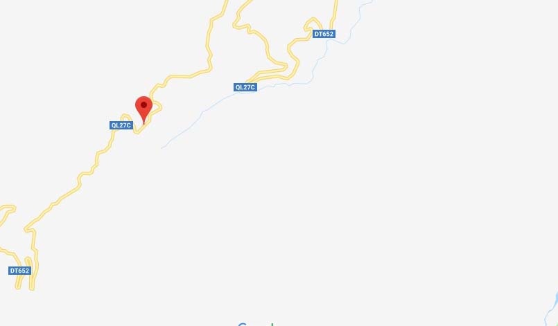 Sạt lở trên đèo Khánh Lê ảnh 2 Sat lo tren deo Khanh Le anh 2