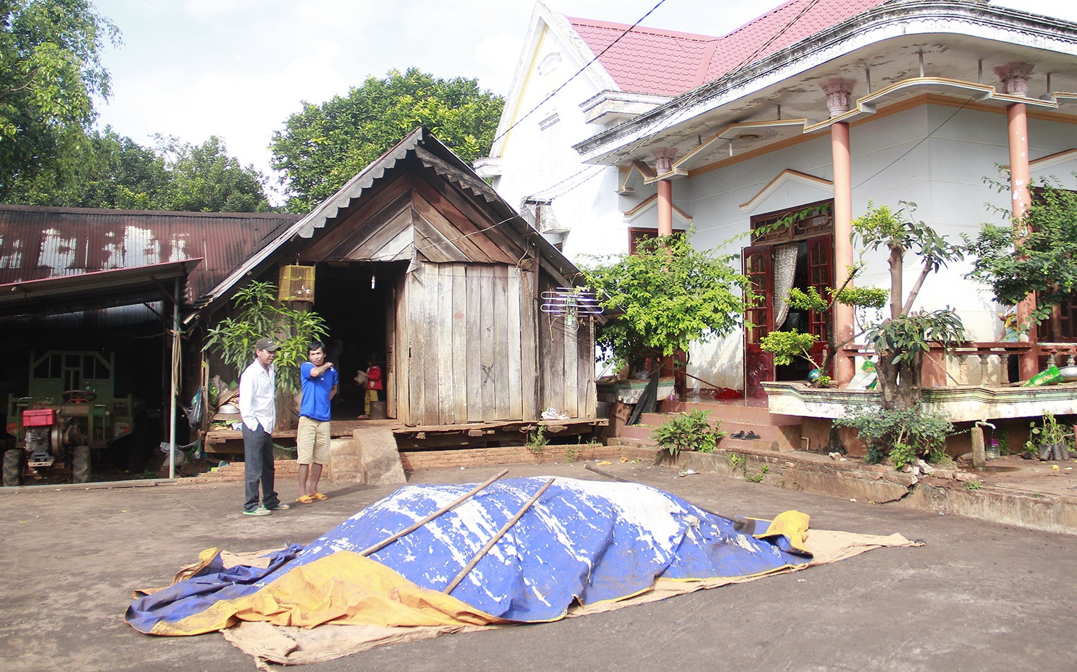 Nguoi than, hang xom noi ve tan Hoa hau Hoan vu hinh anh