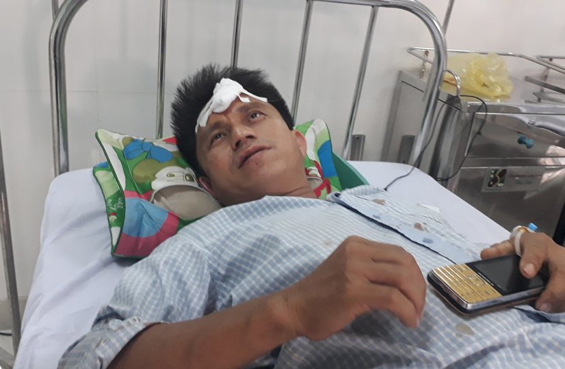 Khoanh khac xe khach lao toc do cao xuong vuc sau 70 m tren deo Lo Xo hinh anh