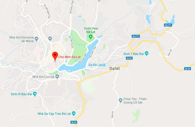 Du khách bị đánh tại chợ đêm Đà Lạt ảnh 3 Du khach bi danh tai cho dem Da Lat anh 3