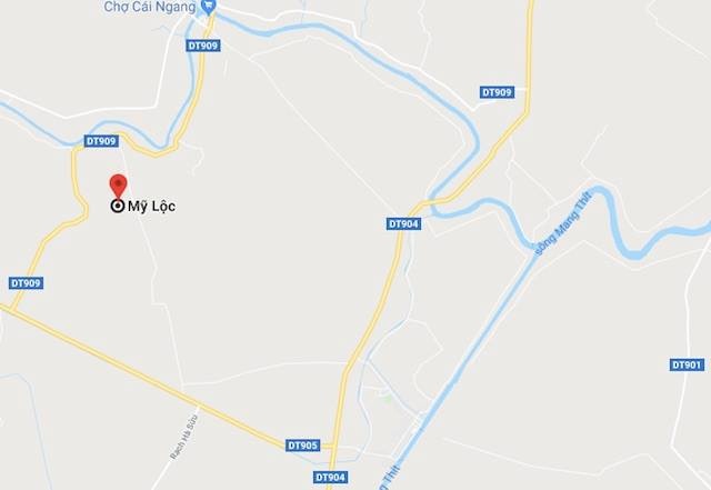 Phat hien bom trong vuon nha dan anh 2