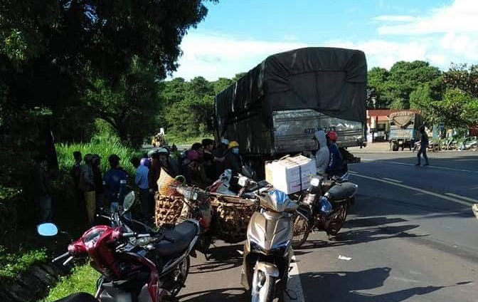 Người phụ nữ gặp nạn tử vong ảnh 1 Nguoi phu nu gap nan tu vong anh 1