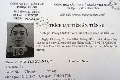 Thanh niên giết người có 2 bệnh án tâm thần ảnh 1 Thanh nien giet nguoi co 2 benh an tam than anh 1