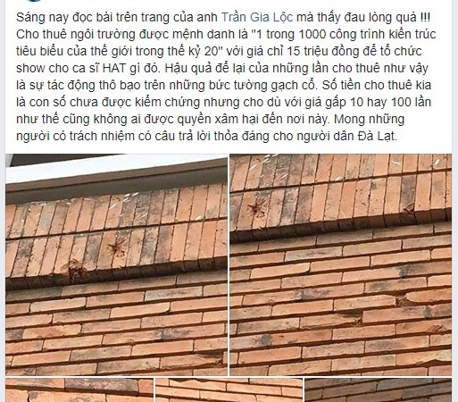 Trường cao đẳng sư phạm Đà Lạt bị phá ảnh 1 Truong cao dang su pham Da Lat bi pha anh 1